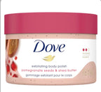 Dove Pomegranate Seeds & Shea Butter Moderate Exfoliating Body Polish