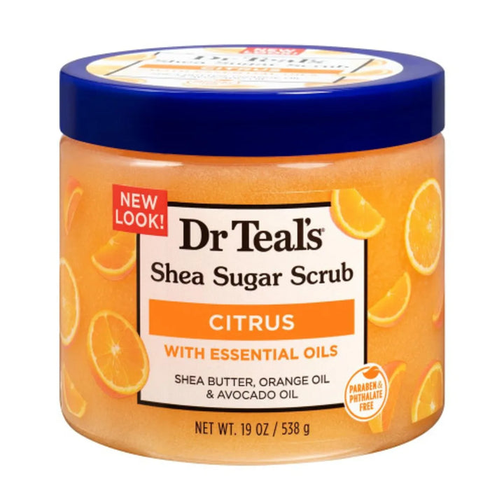 Dr Teal’s Shea Sugar Scrub (Citrus)