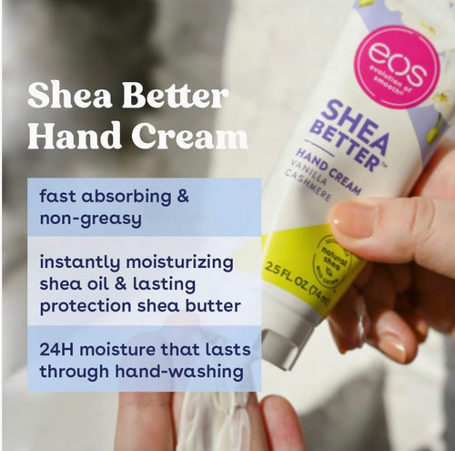 eos Shea Better Hand Cream - Vanilla Cashmere