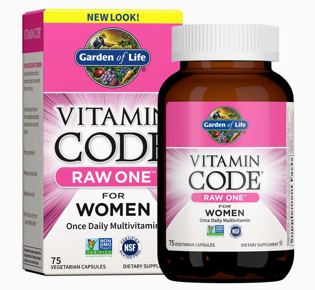 Garden of Life Vitamin Code Raw One For Women Once Daily Multivitamin