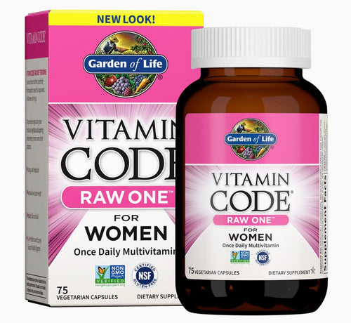 Garden of Life Vitamin Code Raw One For Women Once Daily Multivitamin