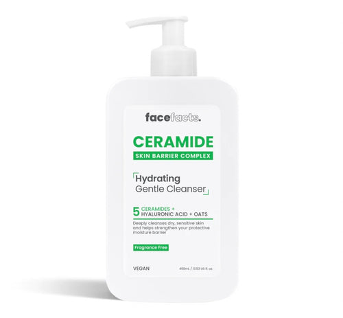 FaceFacts Ceramide Hydrating Gentle Cleanser 400ml