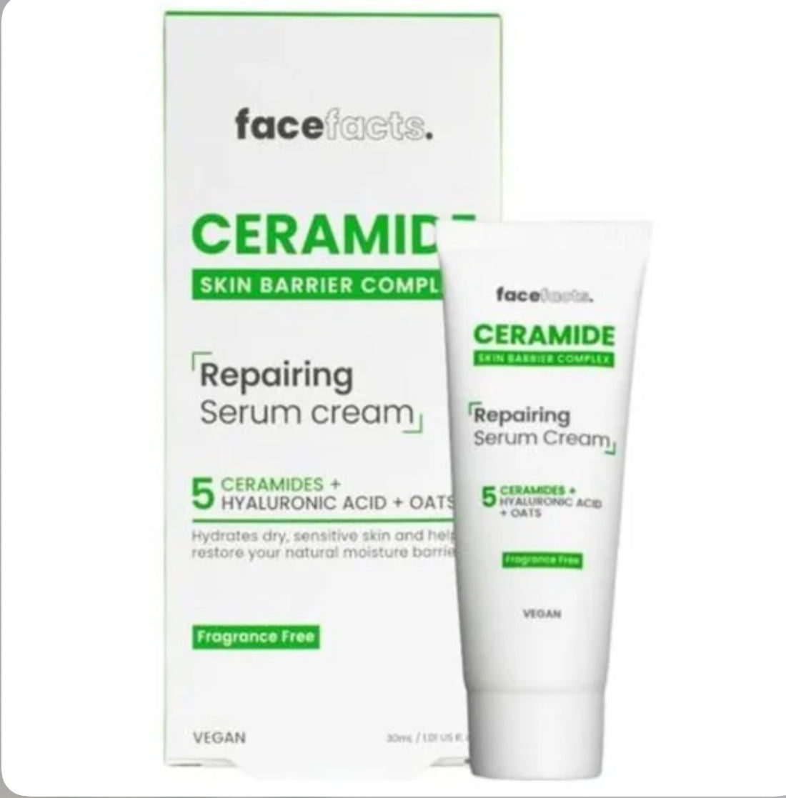 FaceFacts Ceramide Repairing Serum Cream