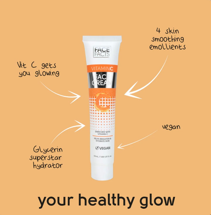 FaceFacts Vitamin C Brightening Face Cream