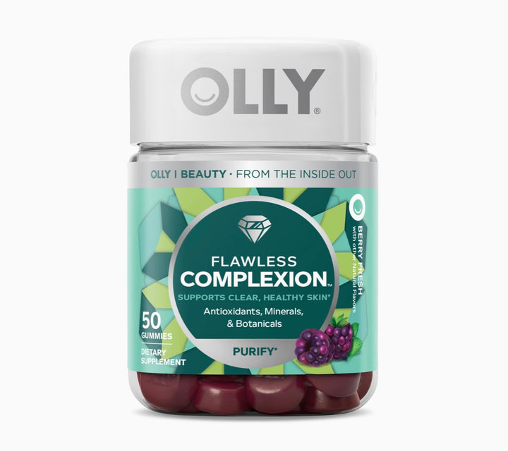 OLLY Flawless Complexion Gummies. Expires 12/25