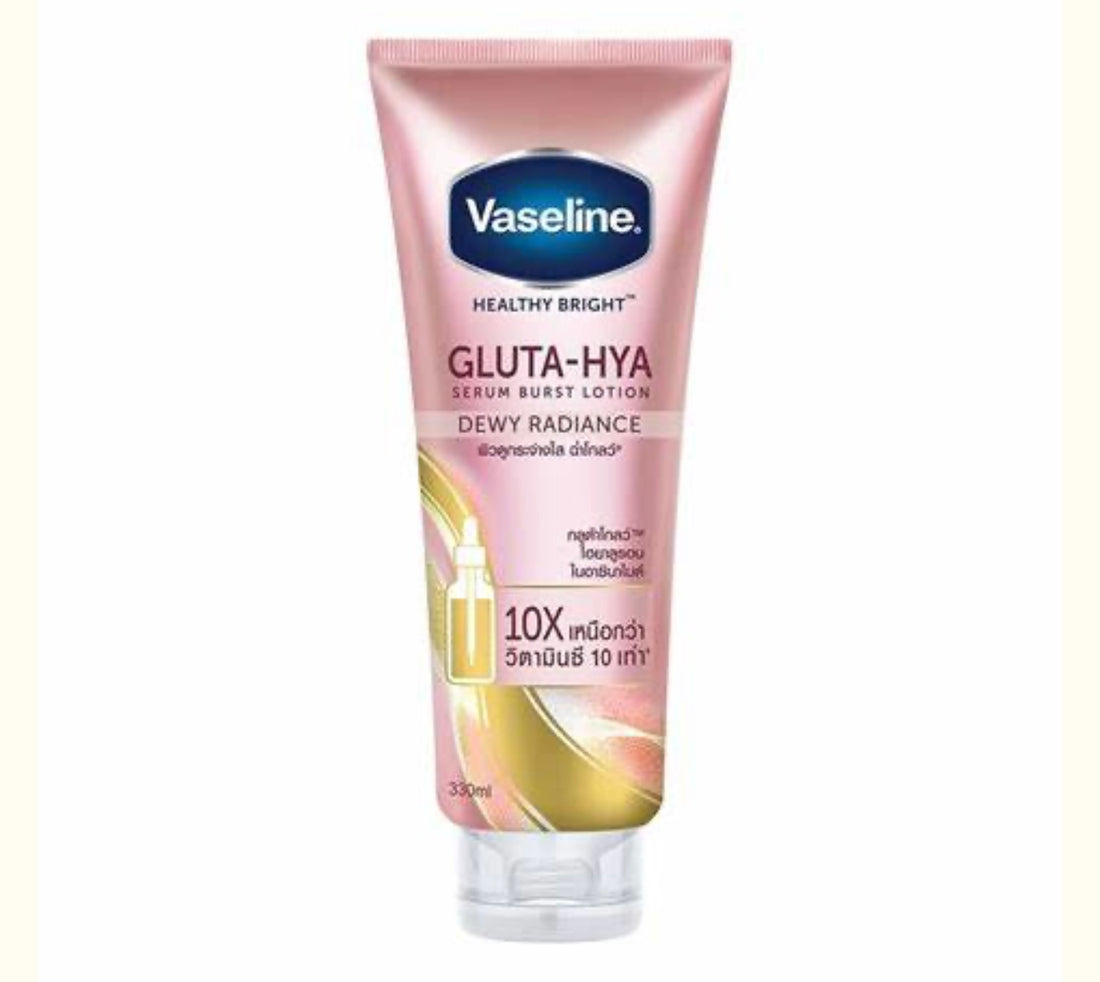 Vaseline Gluta- Hya Serum Dewey Radiance 10X Whitening Lotion 300Ml