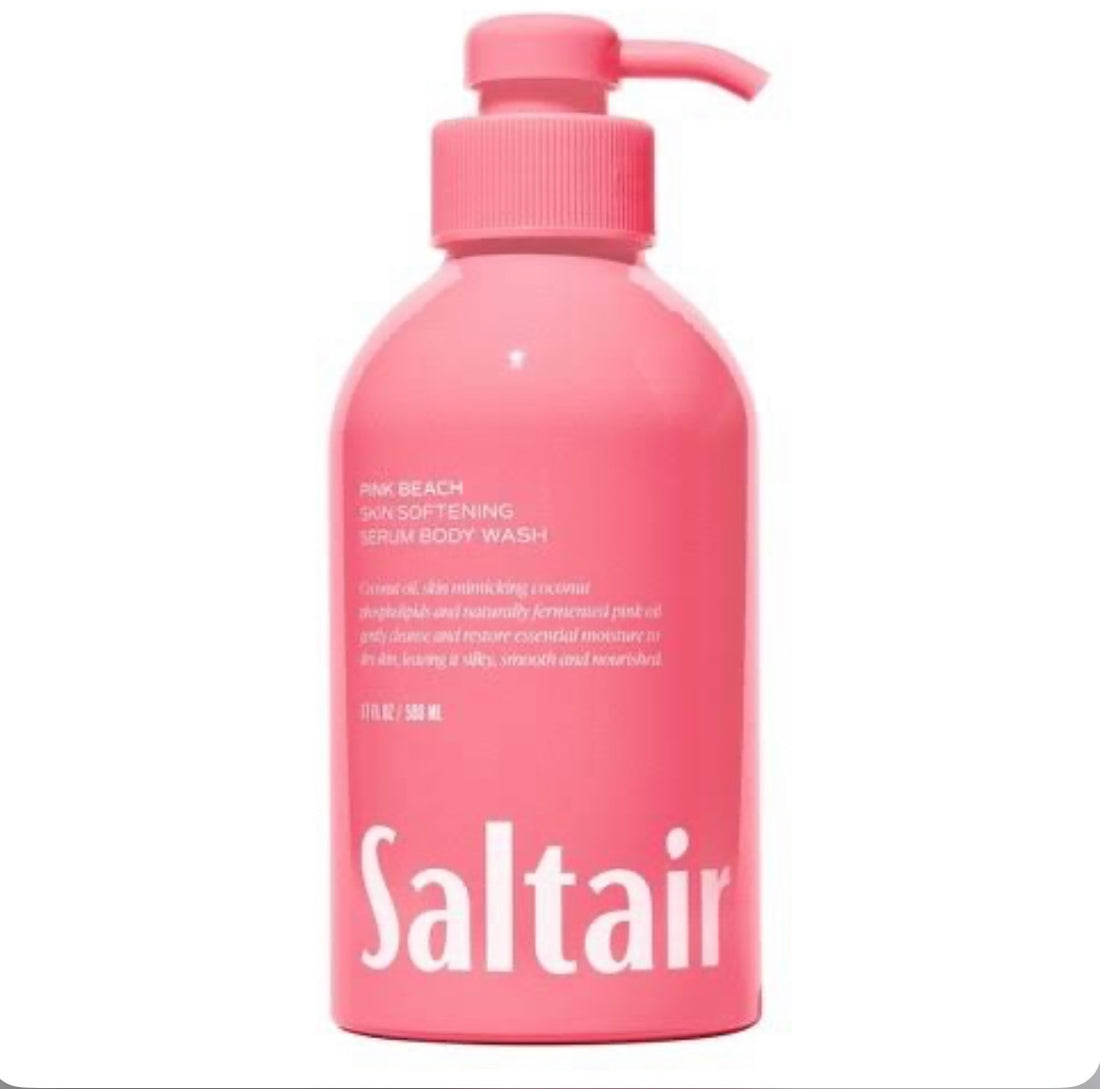 Saltair Pink Beach Serum Body Wash - Coconut Scent - 17 fl oz