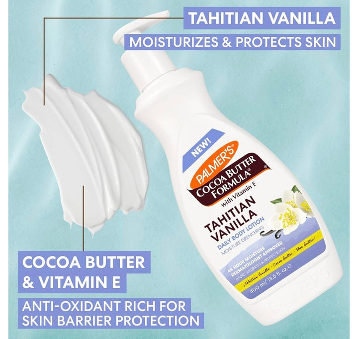 Palmer's Cocoa Butter Formula Tahitian Vanilla Body Lotion.