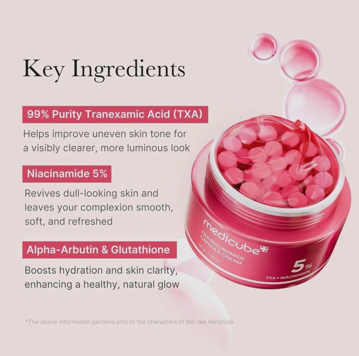 Medicube TXA+Niacinamide Capsule Cream