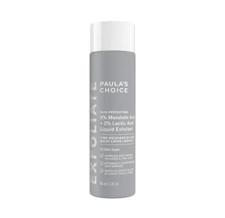 Paula's Choice 6% Mandelic + 2% Lactic Acid AHA Liquid Exfoliant - 88ml