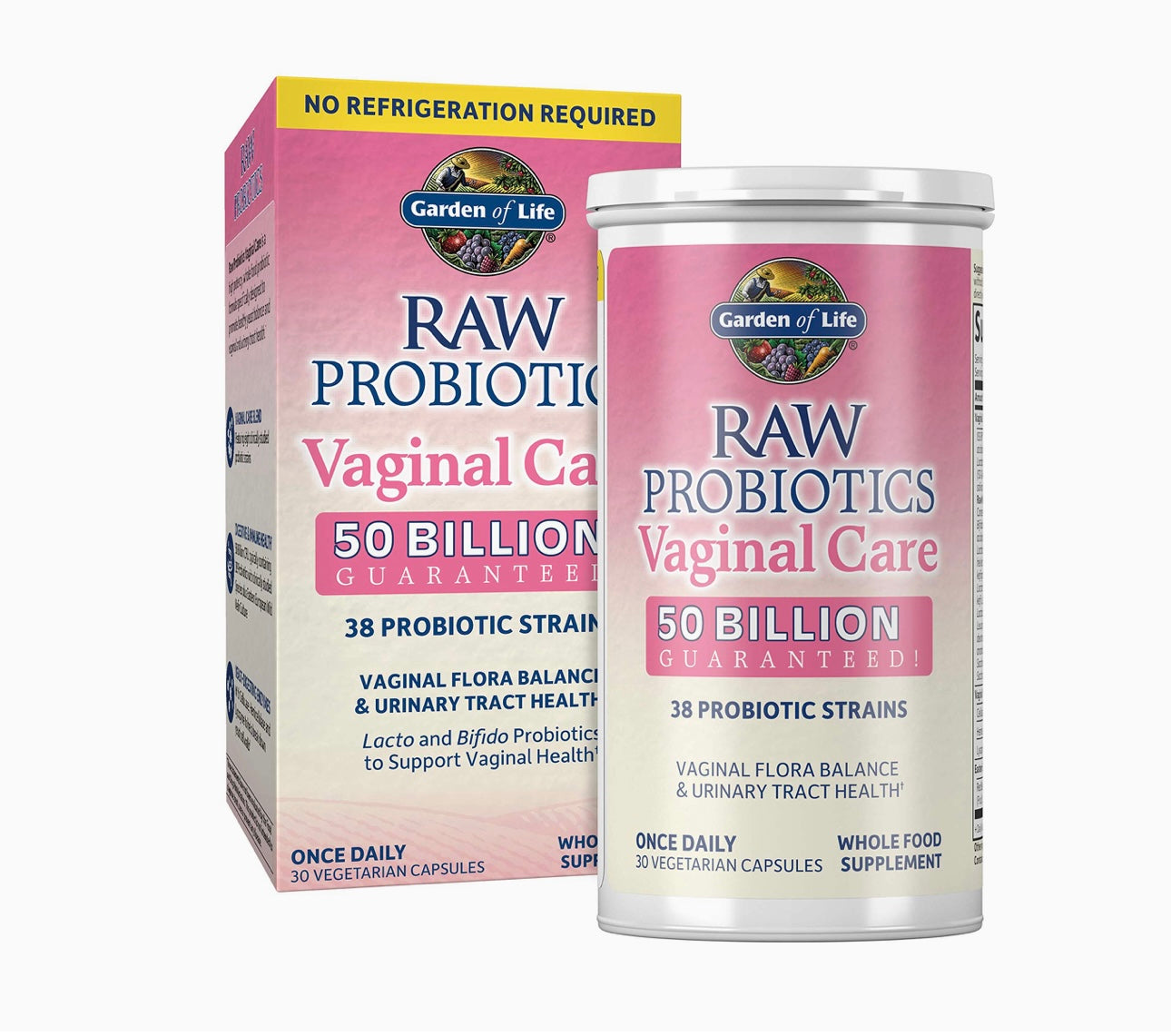 Garden of Life RAW Probiotics Vaginal Care 50 Billion. Expires 06/2