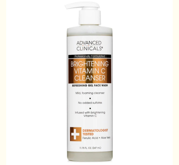 Advanced Clinicals Brightening Vitamin C Cleanser 347ml
