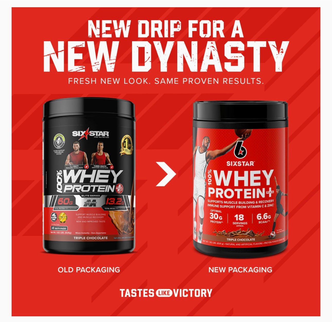 Six Star Whey Protein Plus Muscle Builder for Men & Women. Triple Chocolate, 1.82 lbs (826 g) Expires 08/2027