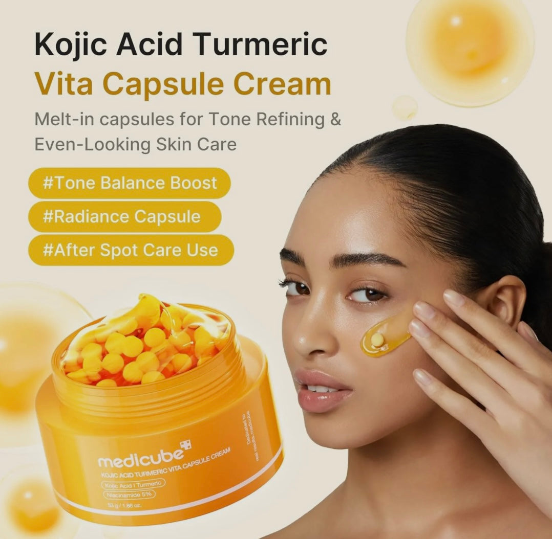Medicube Kojic Acid Turmeric Vita Capsule Cream 53g