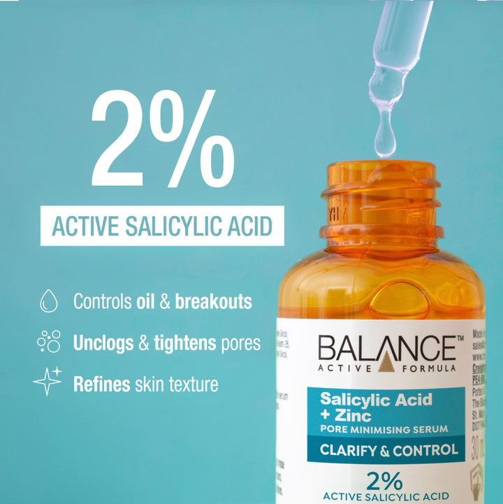 Balance Active Formula Salicylic Acid & Zinc Pore Minimising Serum