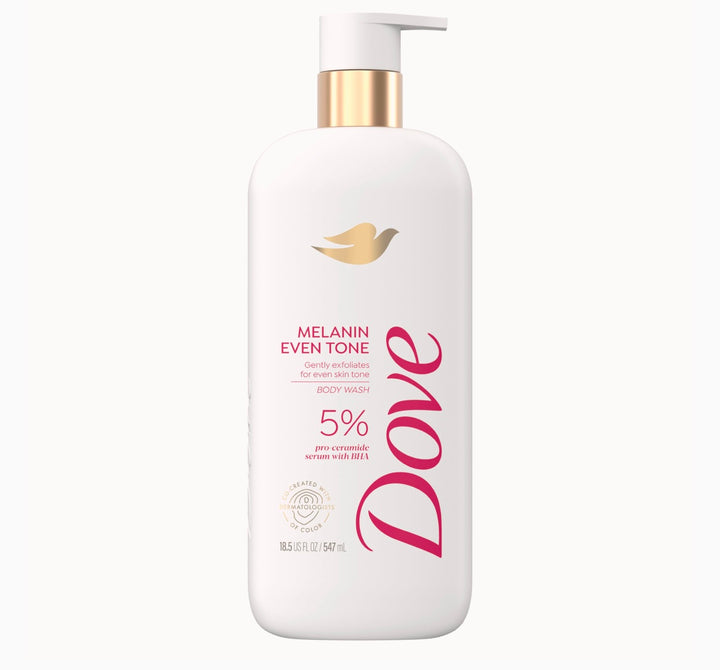 Dove Melanin Even Tone Body Wash 547ml