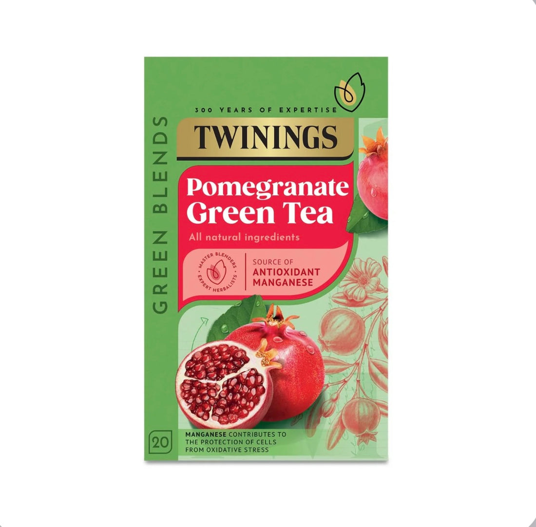 Twinings Green Tea & Pomegranate (20 Tea Bags)