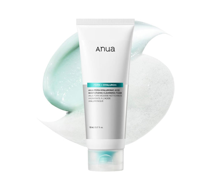 Anua PDRN Hyaluronic Acid Moisturizing Cleansing Foam – 150ml