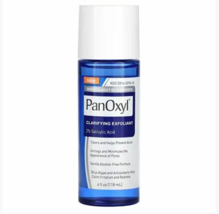 Panoxyl Clarifying Exfoliant 2% Salicylic Acid 118ml