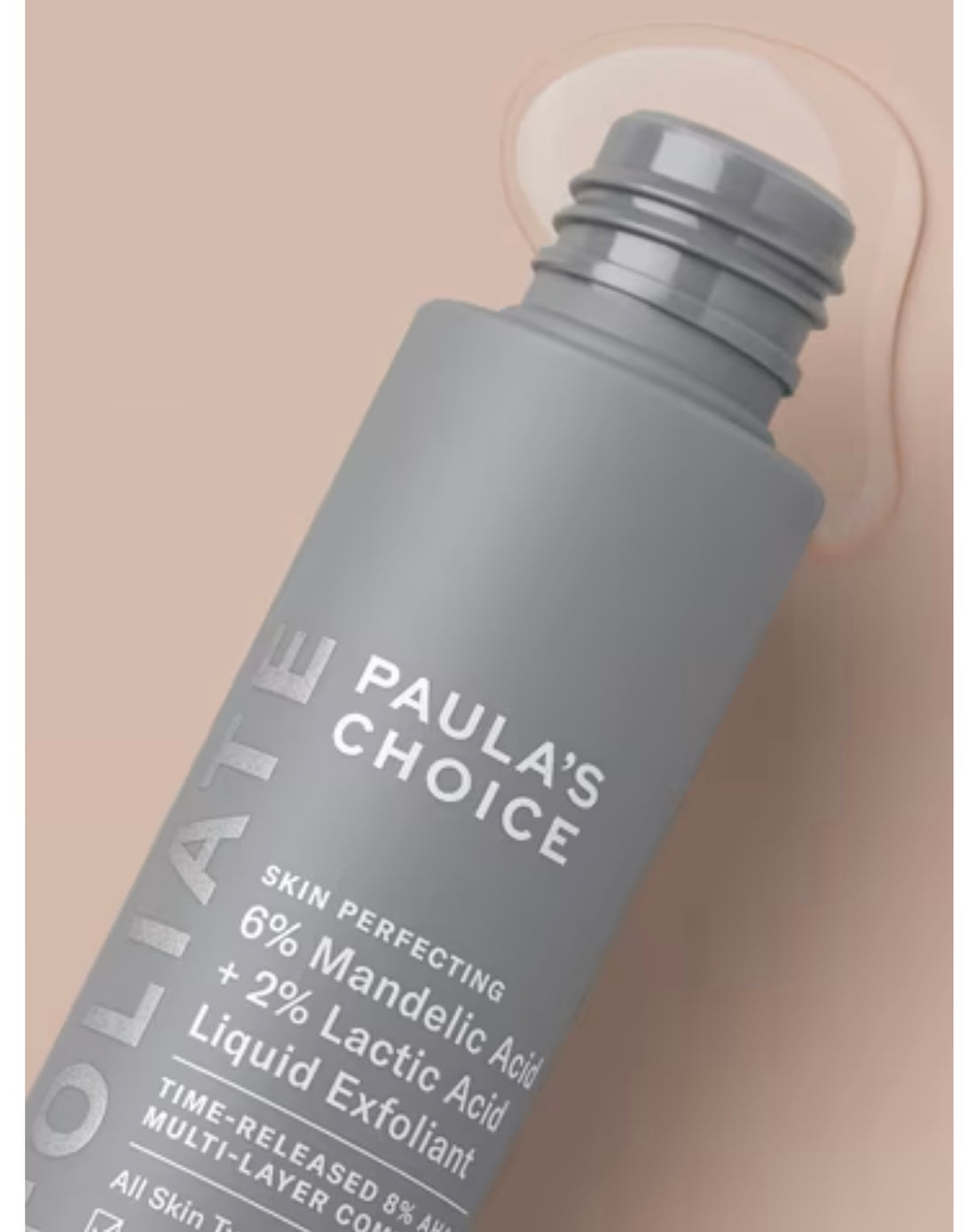 Paula's Choice 6% Mandelic + 2% Lactic Acid AHA Liquid Exfoliant - 88ml