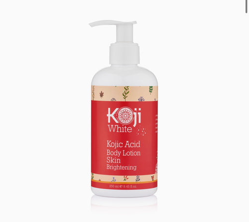 Koji White Kojic Acid Skin Brightening Body Lotion 250ml