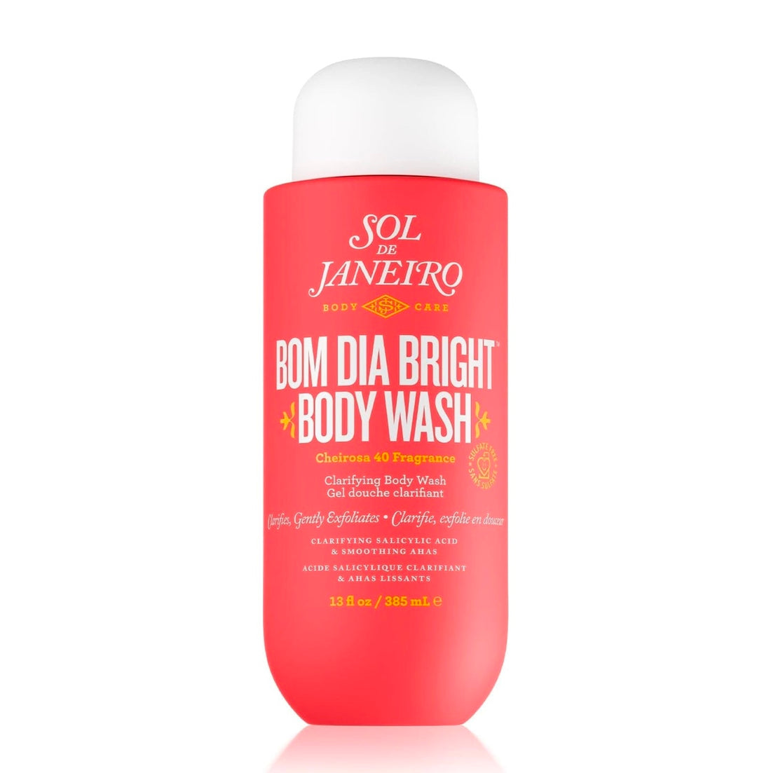 Sol De Janeiro Bom Dia Bright Clarifying AHA BHA Body Wash 385ml