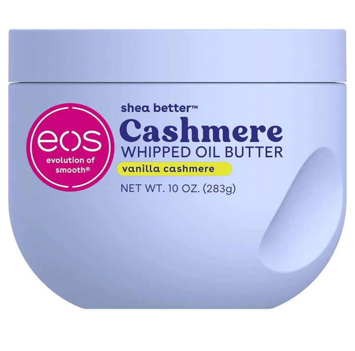 Eos Cashmere Whipped Oil Body Butter, Vanilla Cashmere, 10oz