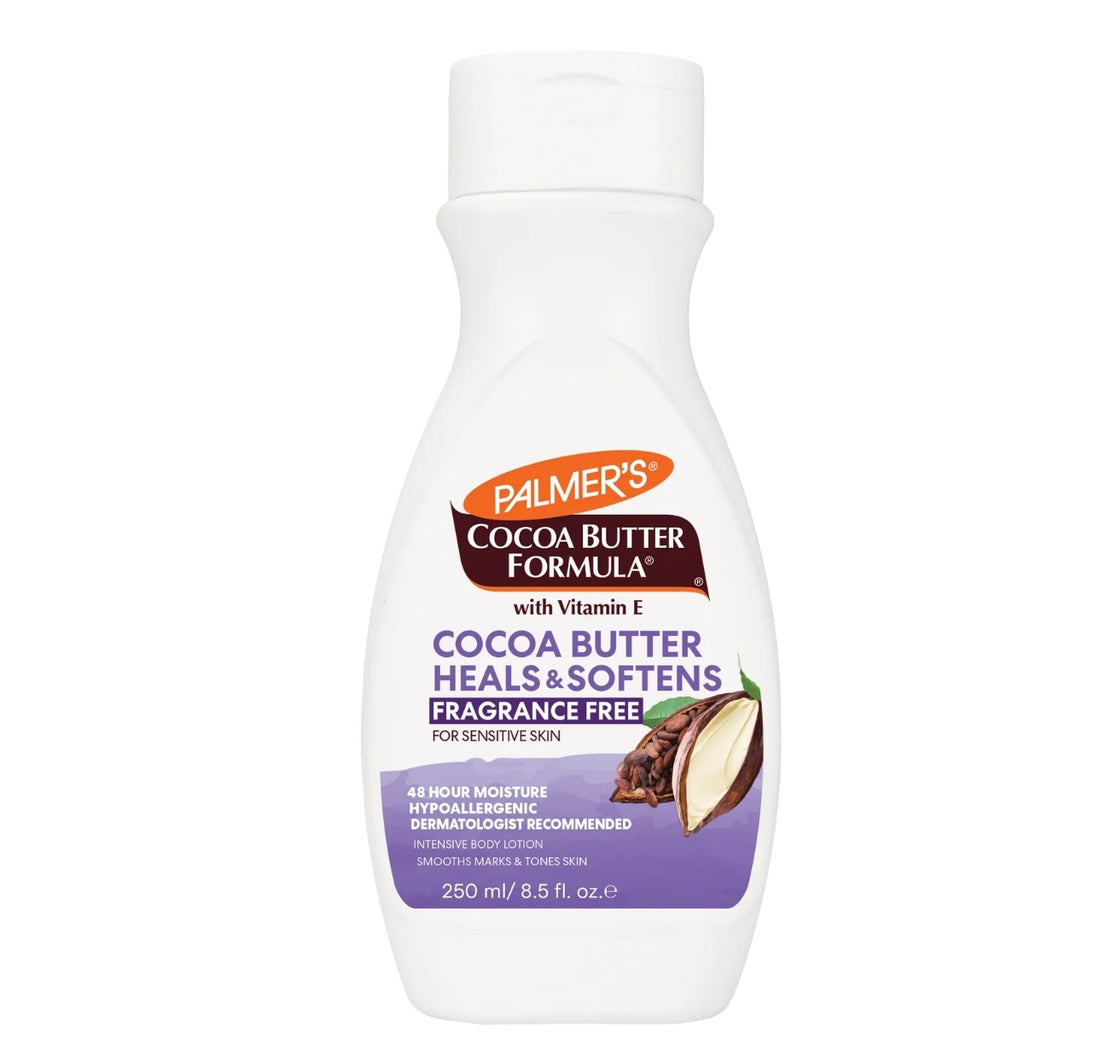 Palmer’s Cocoa Butter Heals + Softens Fragrance Free Body Lotion 250ml