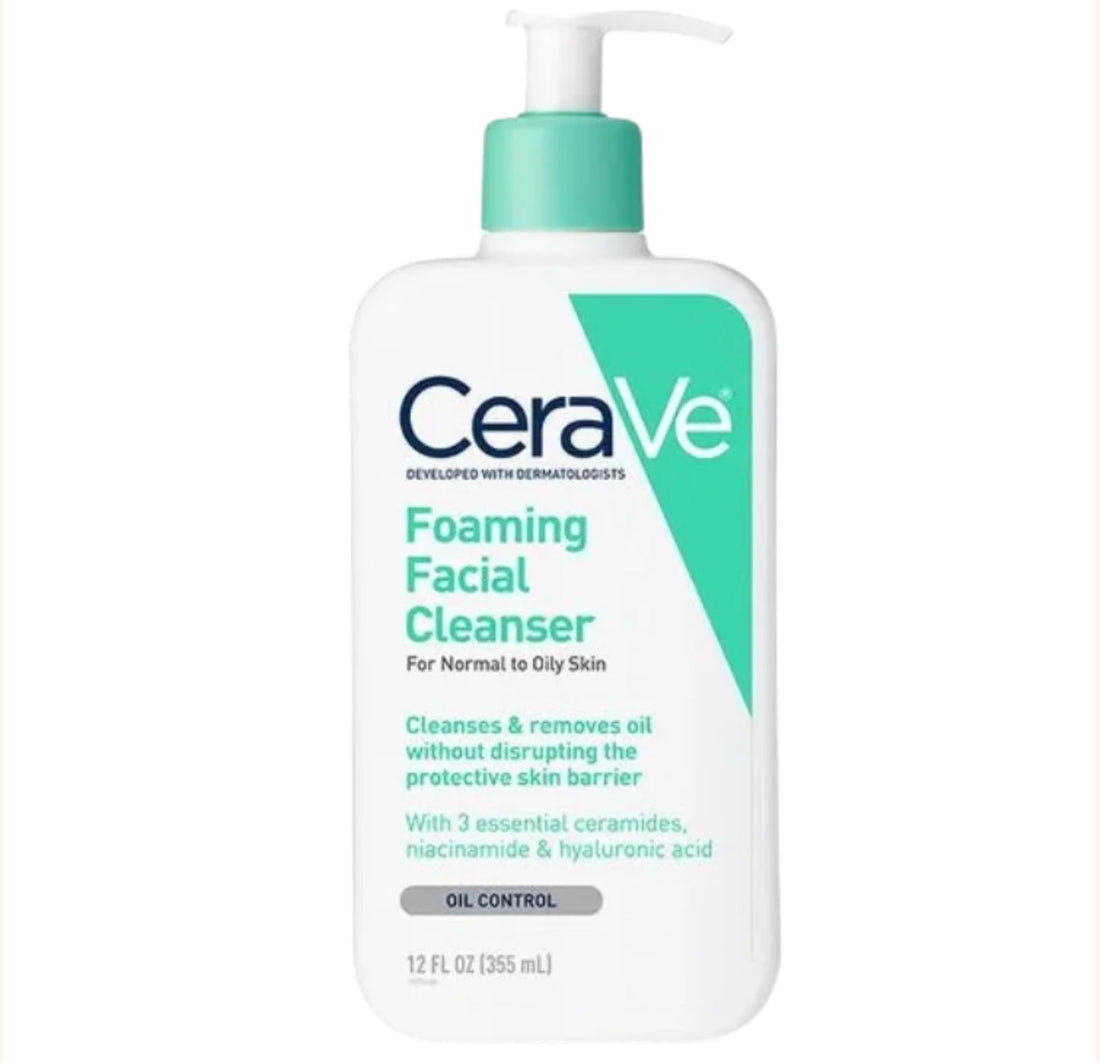 CERAVE -Foaming Facial Cleanser 12oz/355ml (American Version)