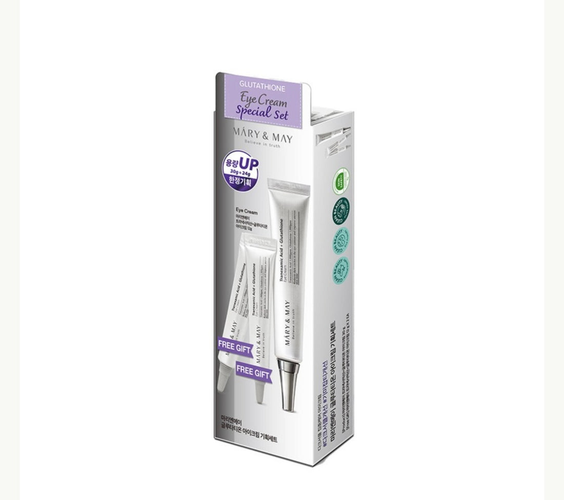 Mary & May Tranexamic Acid + Gluthatione Eye Cream Special Set