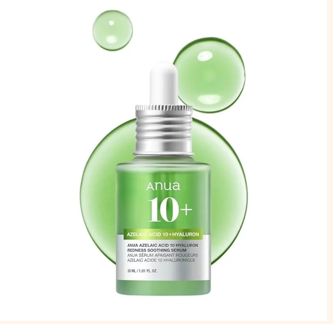 Anua Azelaic Acid 10% Hyaluron Redness Soothing Serum 30ml