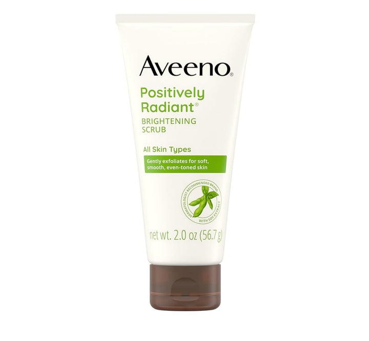 Aveeno Positively Radiant Brightening Scrub 2oz/56.7g