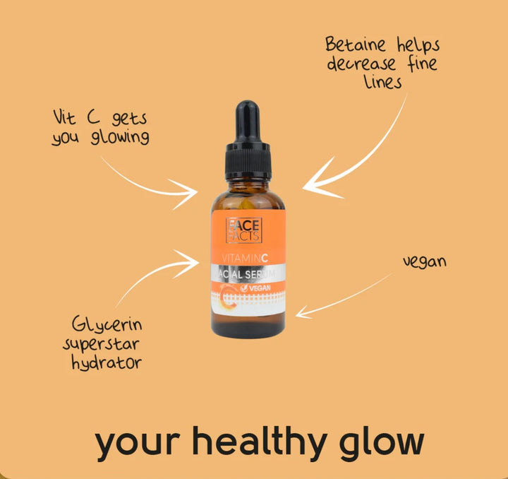 FaceFacts Vitamin C Brightening Facial Serum