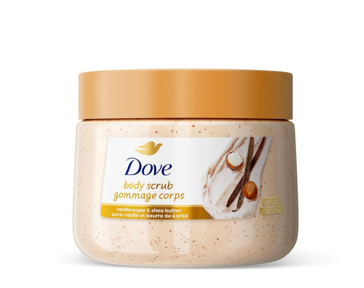 Dove Body Scrub- Vanilla Sugar & Shea Butter.