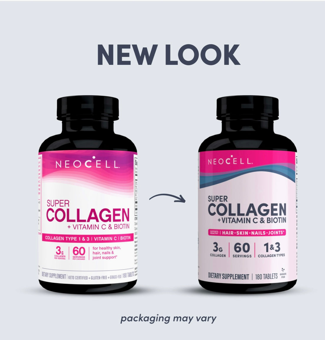 NeoCell Super Collagen + Vitamin C + Biotin 180 tablets