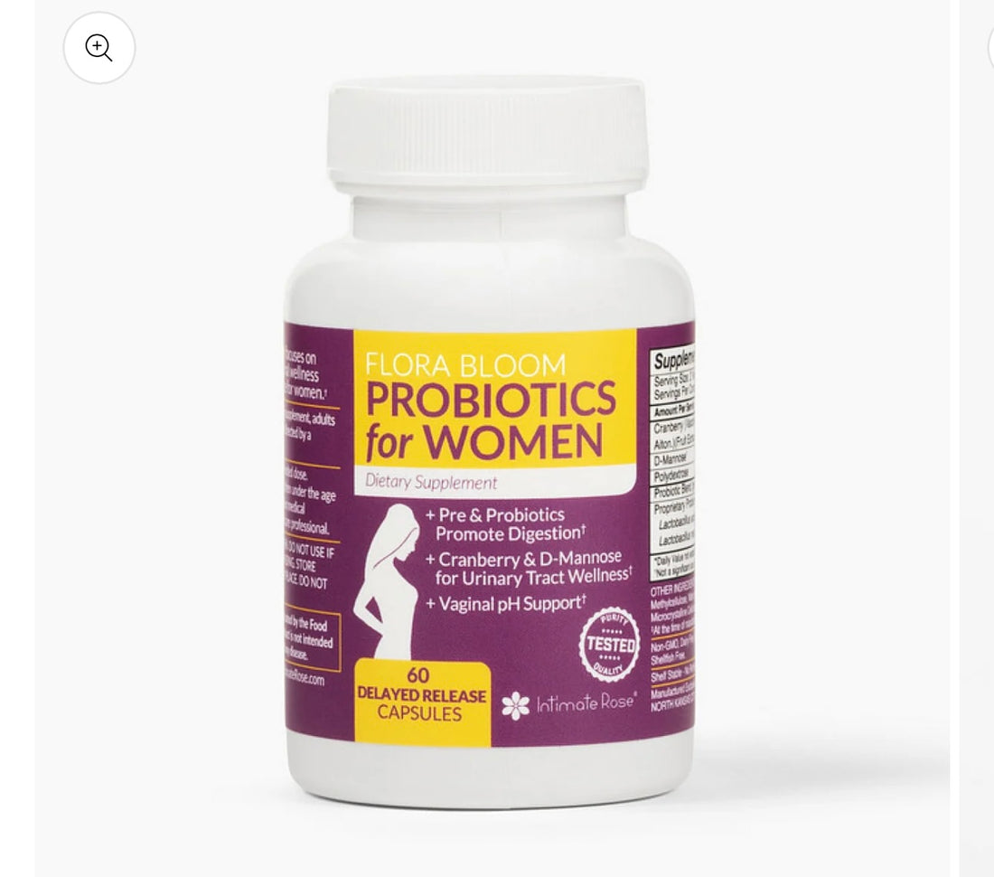 Intimate Rose Flora Bloom Probiotics For Women. Expires 12/27