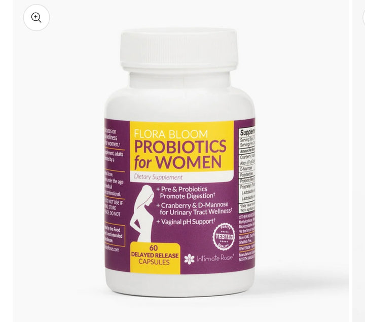 Intimate Rose Flora Bloom Probiotics For Women. Expires 12/27
