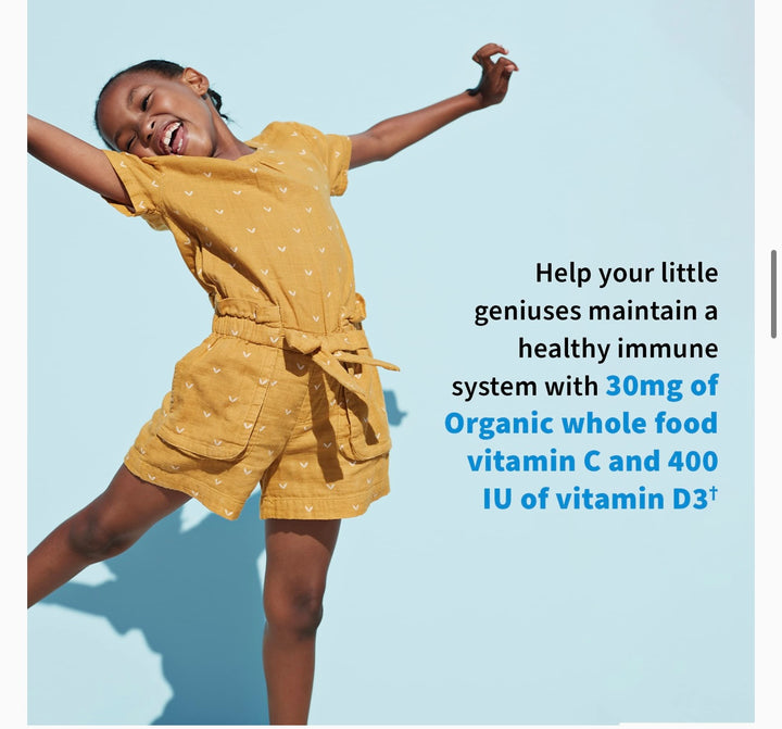 Garden of Life Dr. Formulated Probiotics Organic Kids+ Plus Vitamin C & D- 30 chewables.