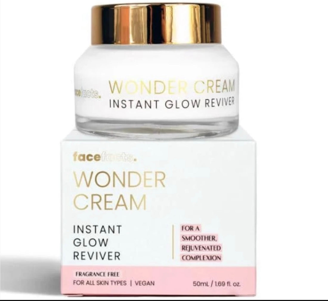 FaceFacts wonder cream Instant Glow Reviver (Fragrance free) 50ml