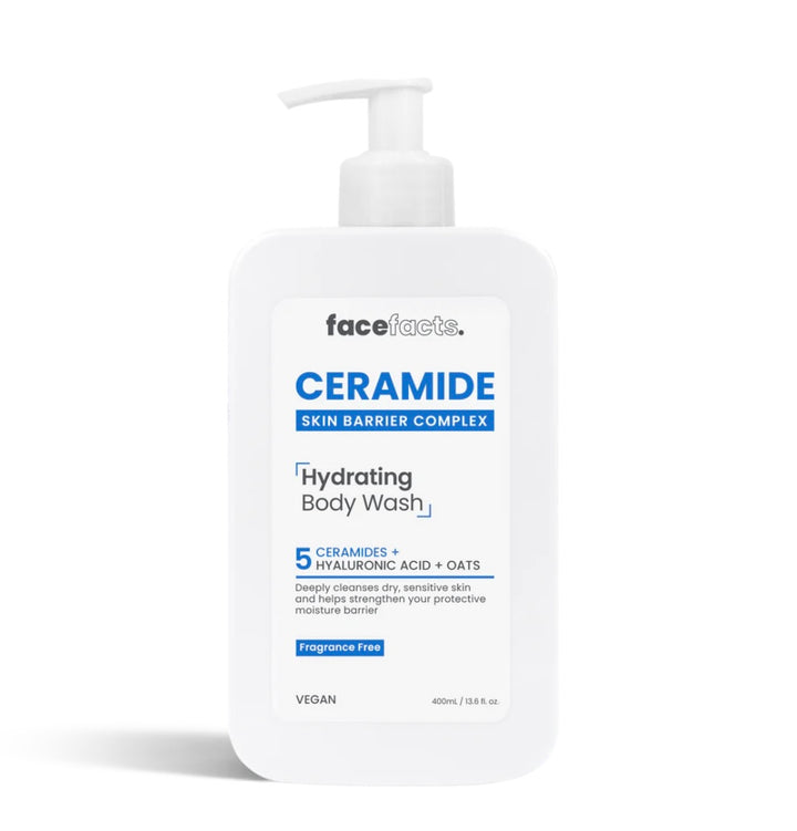 FaceFacts Ceramide Hydrating Body Wash 400ml