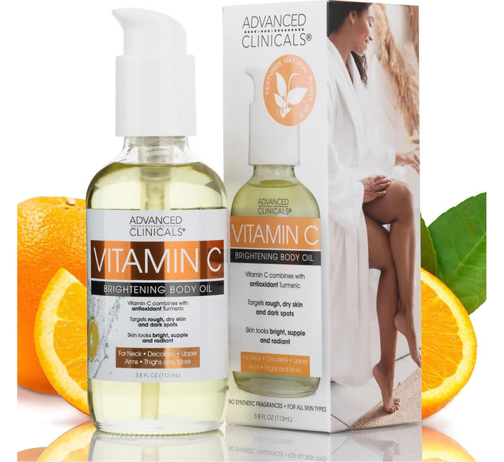 Advanced Clinicals Vitamin C Brightening Body Oil