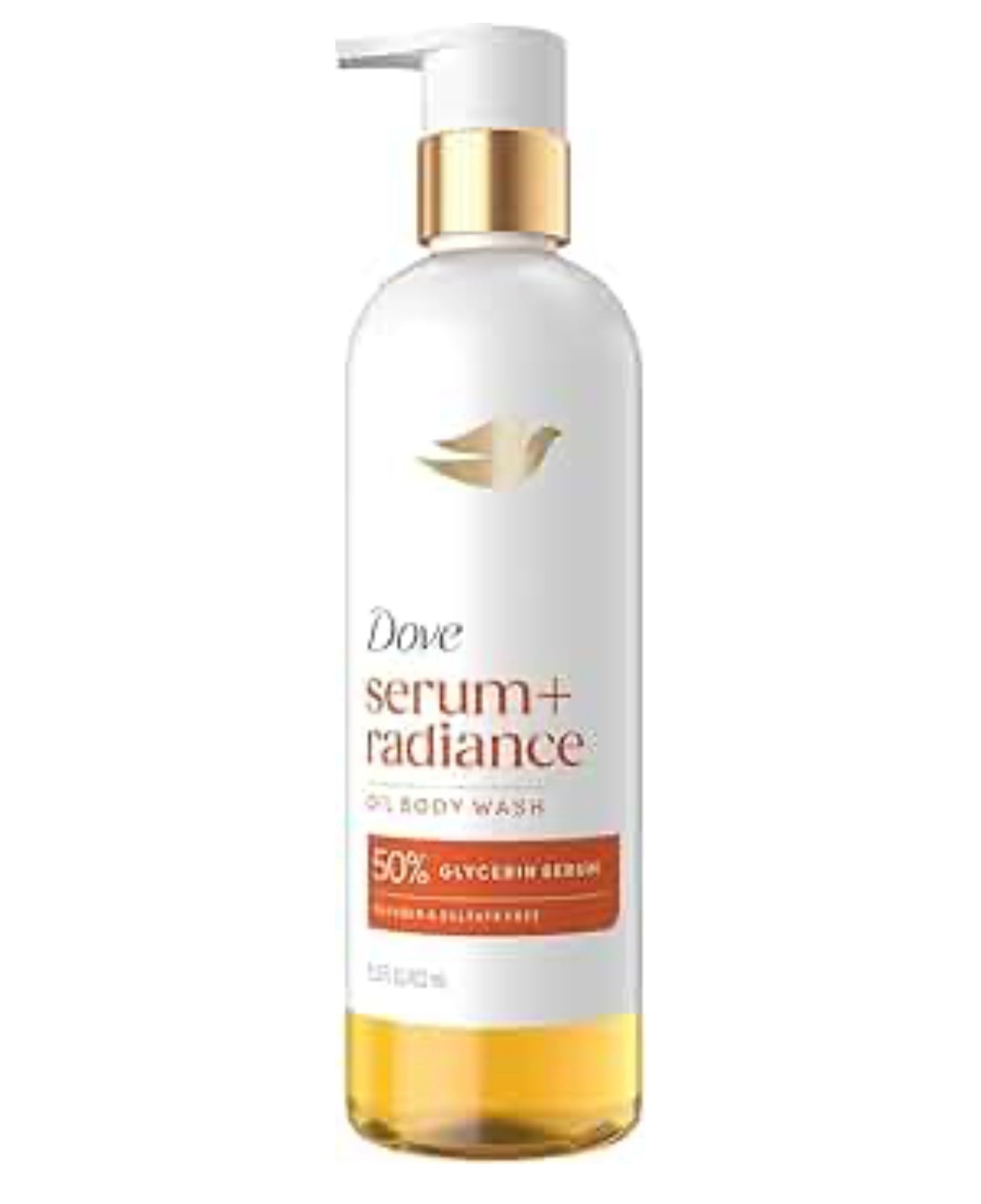 Dove Serum+Shower Oil Body Wash Radiance, Jojoba & Monoi Flower 452ml