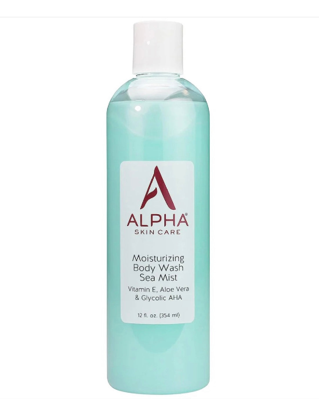 AlphaSkin Moisturizing Body Wash Vitamin E, Aloe Vera & Glycolic AHA