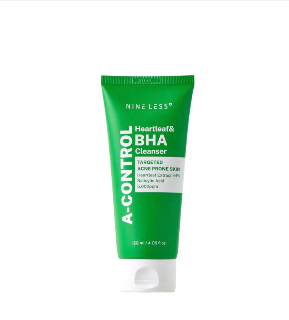 Nineless A-Control Heartleaf & BHA Foam Cleanser 120ml