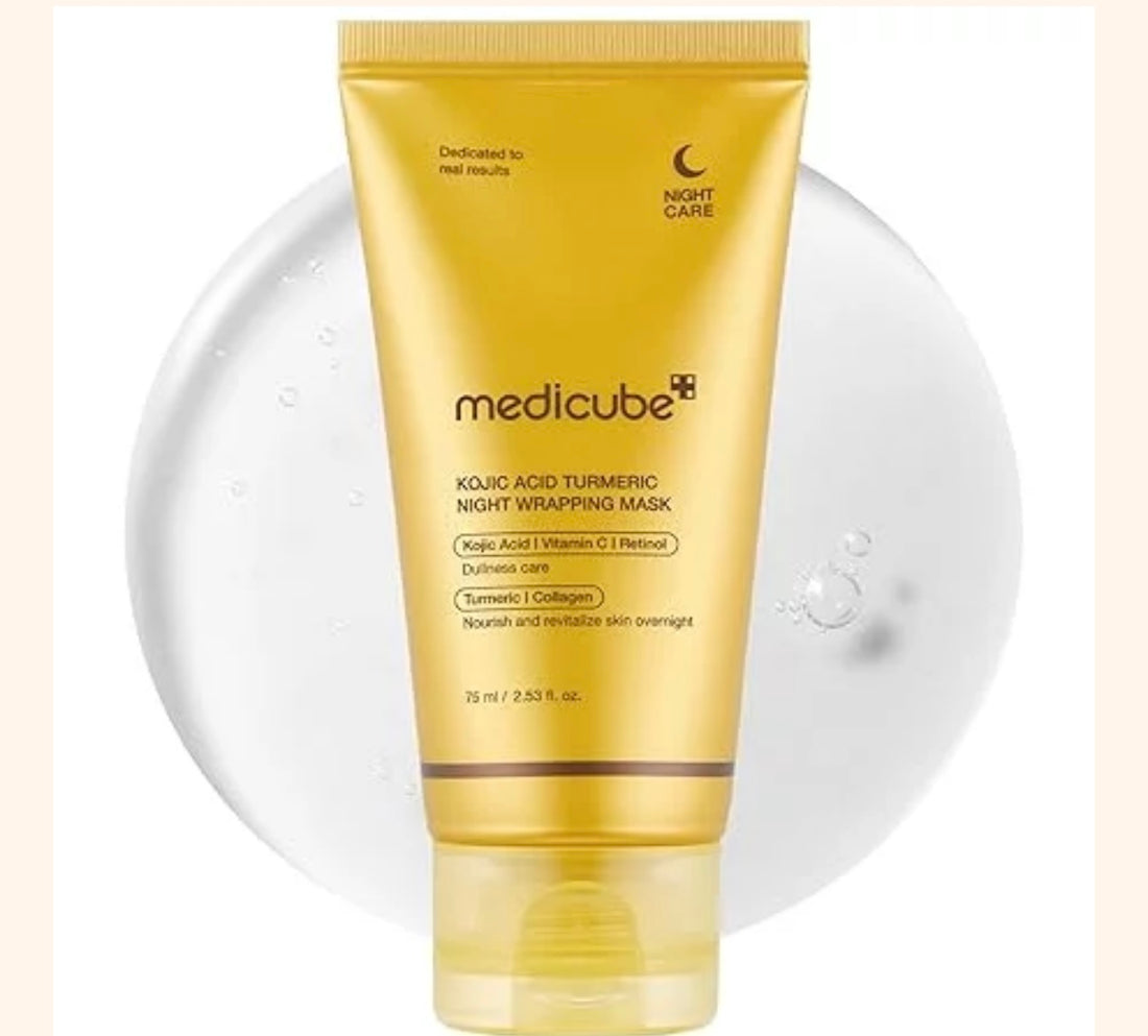 MEDICUBE -Kojic Acid Turmeric Night Wrapping Mask 75ml
