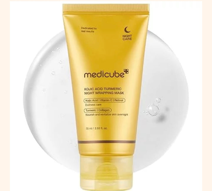 MEDICUBE -Kojic Acid Turmeric Night Wrapping Mask 75ml