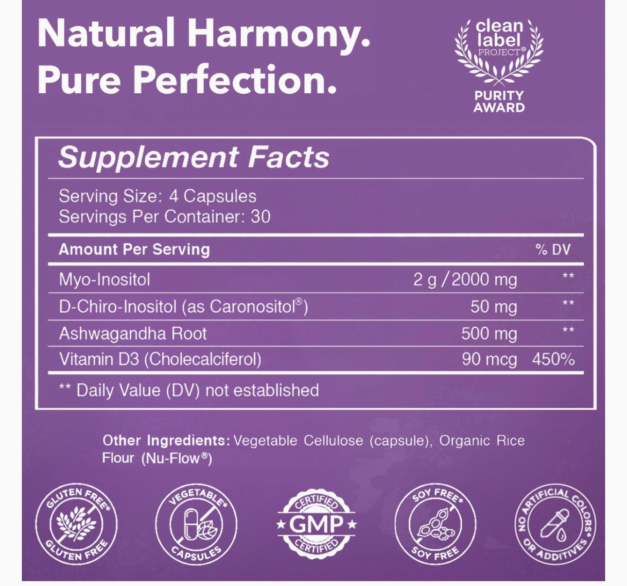 Intimate Rose Myo-Inositol & D-Chiro Inositol Supplement.  Expires 12/27