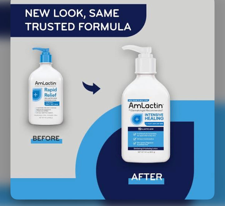 Amlactin Rapid Relief Moisturizing Lotion 225g