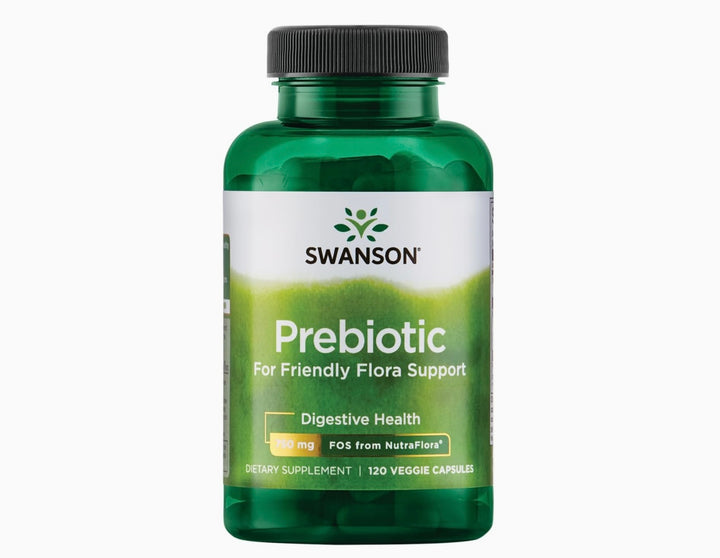 Swanson Prebiotic Capsules 750mg - 120 Capsules