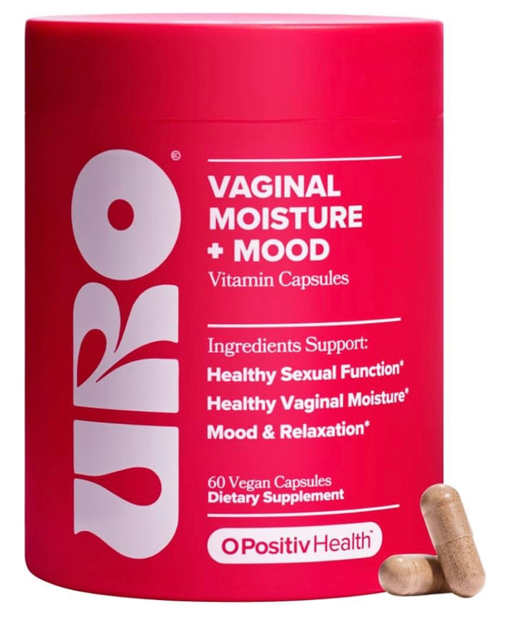 URO Vaginal Moisture & Mood with Ashwagandha – 60 capsules. Expires 09/2027